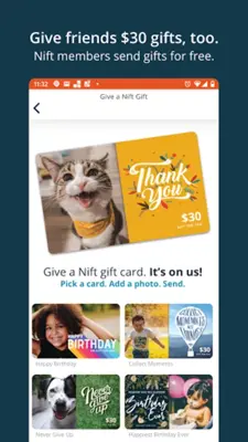 Nift Gift android App screenshot 3